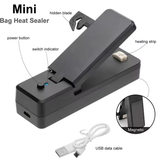 2-in-1 Mini Bag Sealer